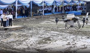 Inovasi penanaman menggunakan teknologi dengan drone